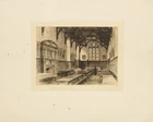 Charles Oliver Murray, British, 1842-1923 
Five views of Oxford Colleges;
The Chapel, Front...