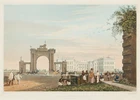 James Baillie Fraser (British, 1783-1856), A View of Government House from the Eastward, 