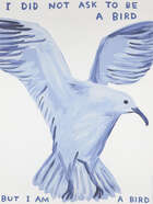 
	
		David Shrigley OBE, 
		British b.1968- 
		 
		People Expect So Much From Me, Life is...