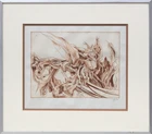Horst Janssen, German 1929-1995, Untitled, 1976; etching on wove, signed, dated and numbered...