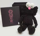 
	
		Kaws,
		American b. 1974-
		 
		BFF Companion (Black), 2016;
		 
		plush fabric...