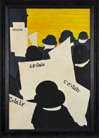 British school, 20th century - Three works including 'After Jean Émile Laboureur's poster for...