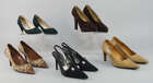 
	
		Nine pairs of ladies shoes by Gucci, Prada, Christian Dior, Patrick Cox and Yves Saint...