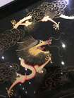 
	
		A Chinese painted lacquer coffee set, 20th century, comprised of eight cups and saucers...
