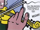 After Roy Lichtenstein, American 1923-1997, Salzburger Festspiele, 1991; offset lithograph in...