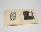 Lasar Segall, Lithuanian 1891-1957, Xilogravuras, 1966; portfolio of woodcuts, from the edition...