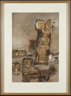 
	
		Douglas Owen Portway, 
		South African/British 1922-1993- 
		 
		Untitled, 1964;...