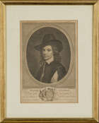 
	
		Crispijn de Passe the Elder, 
		Dutch 1564-1637- 
		 
		Portrait of Lothar Johann...