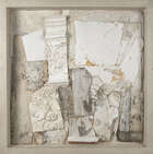 
	
		Harry Thubron OBE, 
		British 1915-1985- 
		 
		Muri, 1976; 
		 
		assemblage on wood,...