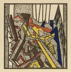 David Bomberg, British 1890-1957, Russian Ballet, 1919; six lithographs in colours on wove, from...