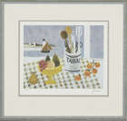 
	
		After Mary Fedden OBE RA RWA, 
		British 1915-2012- 
		 
		The Tabac Jar and Orange...