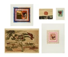 Michael Rothenstein RA, British 1908-1993, Cockerel & Factory; Christmas; Butterfly; The...
