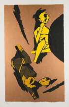 
	
		A group of 5 serigraphs from the OPCE series by Maqbool Fida Husain (India 1913-2011),...