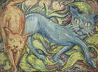 
	
		Millie Frood, Scottish 19001988 - 
		 
		Cats; 
		 
		oil on canvas, 51 x 68 cm...