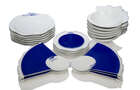 
	
		Borek Sipek (Bořek Šípek) (1949-2016) for Driade Follies Series, a blue and white...