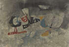 
	
		Sunil Das (Indian, 1939 - 2015), Untitled (Abstract), Mixed media on rice paper laid on...
