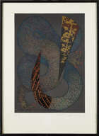 
	
		Tom Phillips CBE RA,  
		British b.1937-
		 
		Schism & Skin Game;
		 
		