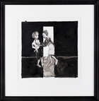 
	
		John Barnicoat, 
		British 1924-2013 - 
		 
		Two Women, 2001; 
		 
		ink and pencil...
