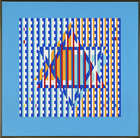 
	
		Yaacov Agam, 
		Israeli b.1928- 
		 
		Star of David; 
		screenprint in colours on...