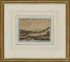 
	
		Alexander Cozens, 
		 
		British 1717-1786- 
		 
		The Small lake; 
		 
		pen and...