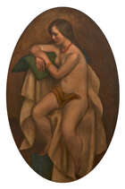 
	
		Mark Gertler, 
		British 1891-1939 - 
		 
		Adolescence, 1922; 
		 
		oil on canvas,...