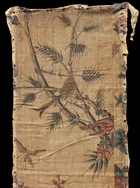 A large rectangular composite palampore fragment, Coromandel coast, Southeast India, circa...