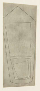 
	
		Ben Nicholson OM,
		British 1894-1982-
		 
		Single Turkish Form and Squares...