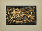 Basil Rákóczi, British/French 1908-1979 - Troll Skating, 1961; oil on paper, signed lower left...
