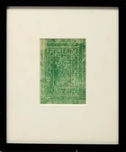 Cyril Edward Power, British 1872-1951, Seahorse Ex Libris, 1925; linocut printed in colour on...