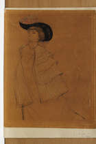 
	
		Armand Rassenfosse, 
		Belgian 1862-1934- 
		 
		Femme au Voile;
		 
		etching and...