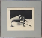 Paul Wunderlich, German 1927-2010, Bubblegum, 1967; Profil Karin, 2000; Bulldogge, 1971; Kleiner...