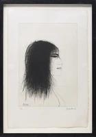 Paul Wunderlich, German 1927-2010, Bubblegum, 1967; Profil Karin, 2000; Bulldogge, 1971; Kleiner...