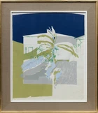 To Be Sold with No Reserve: Bryan Organ, British b.1935- Palm, Haut de Cagnes, 1971; lithograph...