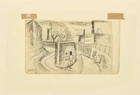 Robert Colquhoun, British 1914-1962 - Ryefield, c.1930-40; pencil and ink on paper,...