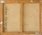 Jean-Claude Sardou, French 1904-1967 - Les Lys Rouges; oil on canvas, signed lower left 'J....