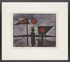 
	
		Michael Rothenstein RA,
		British 1908-1993-
		 
		Signals, 1953;
		 
		etching with...