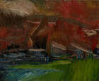 
	
		Clifford Holden, 
		British 1919-2020 - 
		 
		View of the city from Parliament Hill...