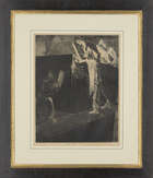 
	
		John Copley,
		British 1875-1950;
		 
		Pontoon Welding, 1946;
		 
		etching on wove,...