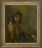 
	
		Sir Lawrence Gowing CBE RA, 
		British 1918-1991 - 
		 
		Cleo, 1946; 
		 
		oil on...