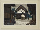 Kiyoshi Saito (Japanese, 1907-1997)
Unknown - Saito's hometown of Aizu, 1965
Woodcut in colours,...