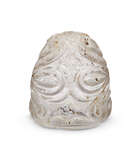 
	
		An Abbasid or Fatimid carved rock crystal chess piece, 9th-11th century, carved with deep...