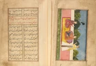 An illustrated copy of Mir Ghulam Hassan Dehlvi : Sihr al-Bayan, the enchantment of story...