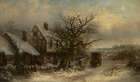 
	
		Edward Partridge, 
		British exh 1879-1896- 
		 
		Horse and cart outside an inn on a...