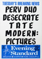 Gilbert and George, British b.1943 & 1942- Perv Duo Desecrate Tate Modern: Pictures, 2007; 