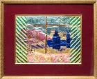 Amy Gibbs, British 20th century - Two works including 'For she was asleep (illustration for a...