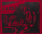 John Minton, British 1917-1957, Matador, 1951; lithograph on red wove paper, an unsigned...