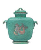 
	
		Gustavsberg, an &#39;Argenta&#39; ceramic vase and cover 
		c.1930, signed Gustavsberg, Argenta,...