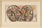 Avinash Chandra (Indian 1931-1991), 
Untitled Composition,
Signed lower right
to reverse dated...