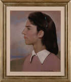 
	
		Lucien Victor Guirand de Scévola, 
		French 1871-1950 - 
		 
		Portrait of a woman...