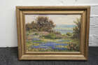 
	
		Rolla Sims Taylor, 
		American 1872-1970- 
		 
		Landscape with cactus and Texas...